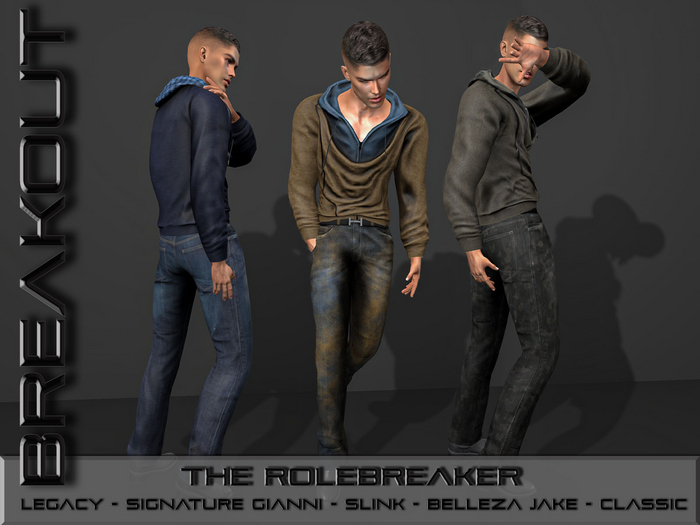 Second Life Marketplace - [BREAKOUT] The Rolebreaker Outfit